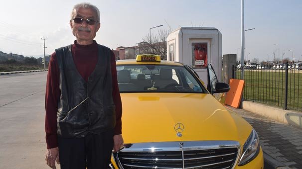 240 bin liralık lüks aracı taksi yaptı