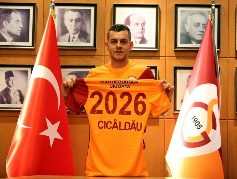 Alexandru Cicaldau resmen Galatasaray`da