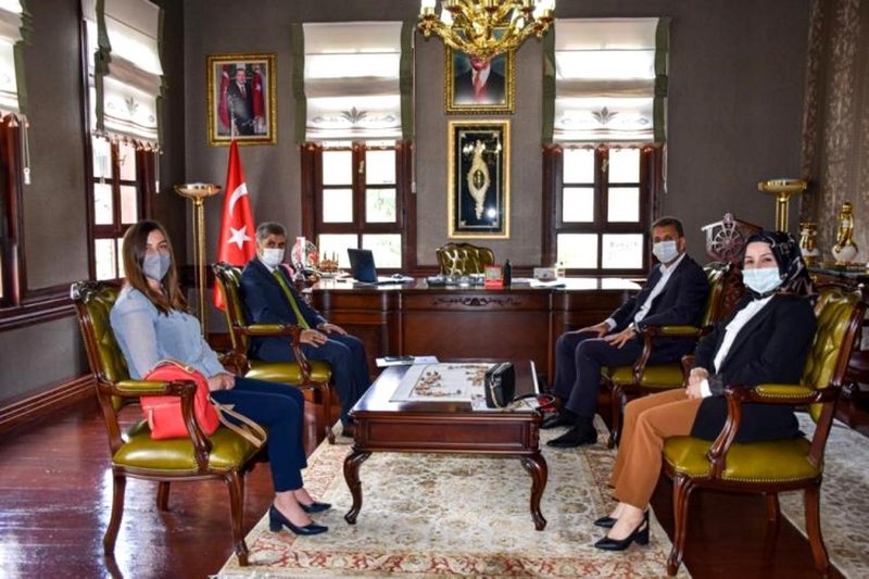 Ankara Kalkınma Ajansı Genel Sekreteri Dr. Cahit Çelik, Başkanımızı Makamında Ziyaret Etti