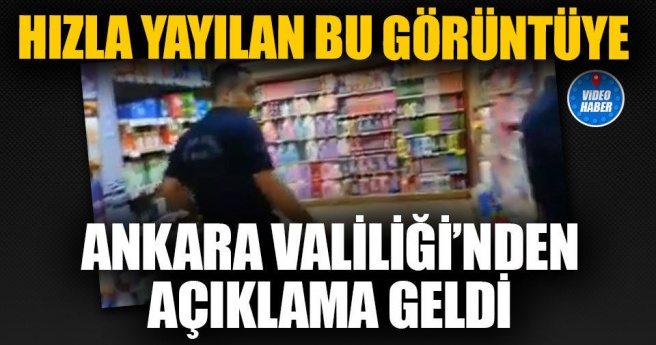 Ankara Mamak ilçesinde polise sözlü saldırı!
