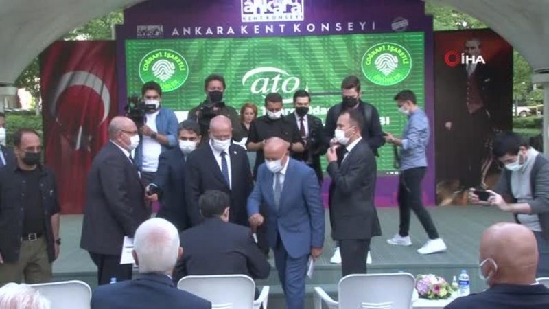 Ankara Valisi Şahin, `Coğrafi İşaretli Ürünler Kitabı`nın tanıtımına katıldı