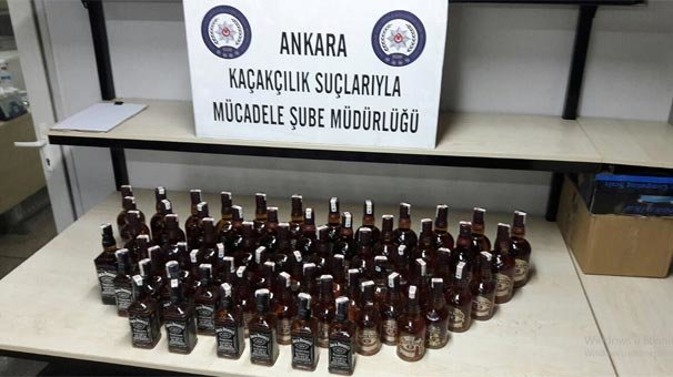 Ankara`da yılbaşı hazırlığındaki sahte alkol üreticilerine darbe
