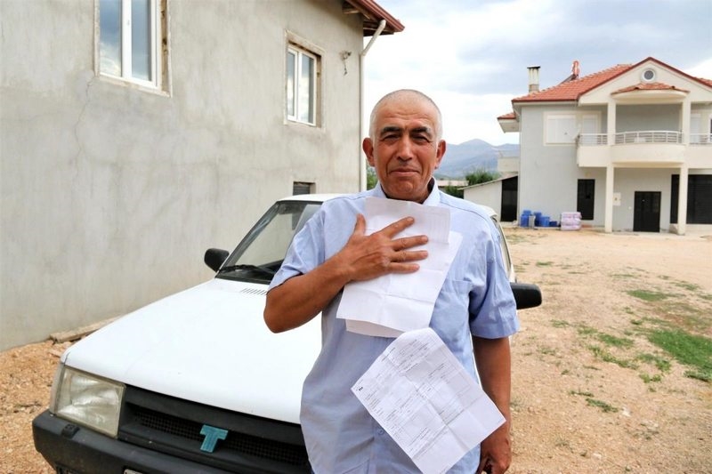 Antalyalı çiftçiye hiç gitmediği İstanbul`dan 20 farklı trafik cezası geldi