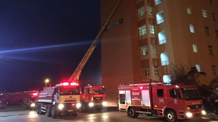 Bandırma Devlet Hastanesi'nde yangın paniği