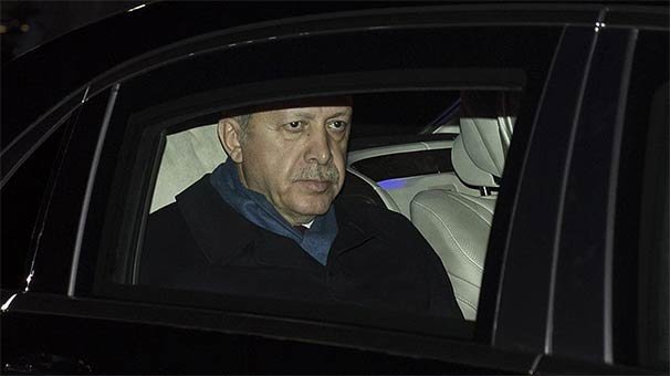Cumhurbaşkanı Erdoğan Ankara`ya geldi