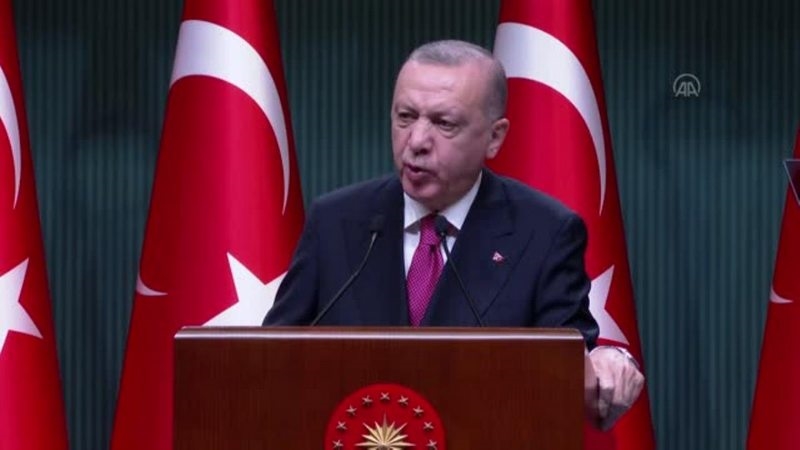 Cumhurbaşkanı Erdoğan, Kabine Toplantısı`nın ardından millete seslendi: (3)