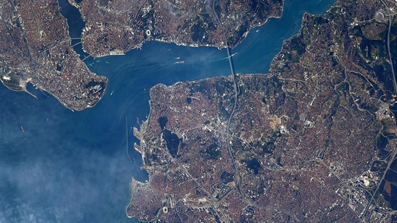 Dünyaca ünlü NASA astronotu Shane Kimbrough`ten İstanbul paylaşımı