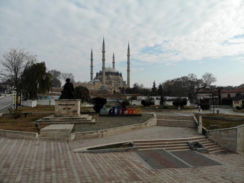Edirne`de `korona` sessizliği