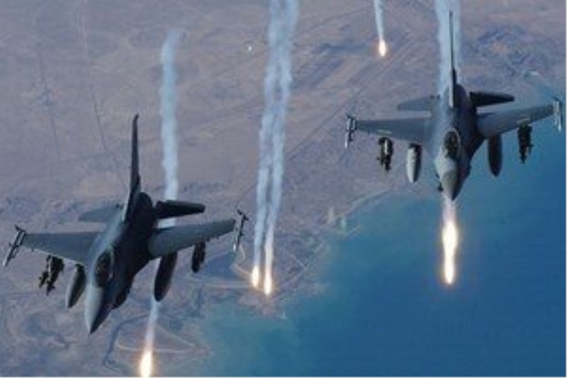 F-16`lar havalandı, hepsi imha edildi!