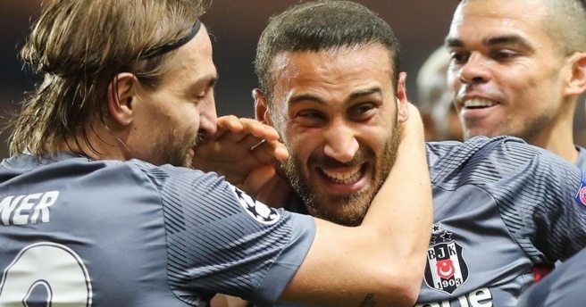 Son dakika: Beşiktaş`ta Cenk Tosun`un golü grup aşamasının en güzel golü seçildi
