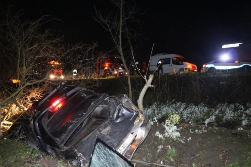 Son dakika haberleri! Yol kenarındaki ağaçlara çarpan kamyonetin sürücüsü öldü