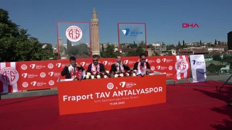 SPOR Antalyaspor, Fraport TAV sponsorluğunu uzattı