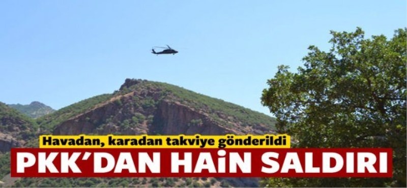 Tunceli'de karakol'a Alçak saldırı!