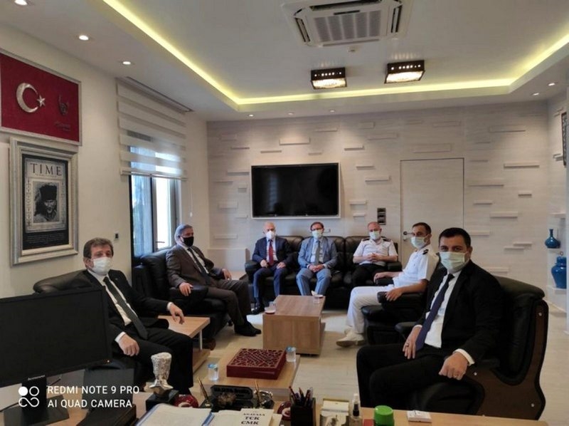 Vali Orhan Tavlı`dan Bodrum Cumhuriyet Başsavcısı Şükrü Arslan`a Ziyaret