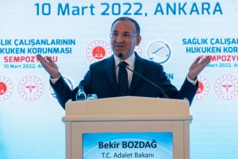 Bakan Bozdağ: Sağlıkta hak-hukuk korunacak