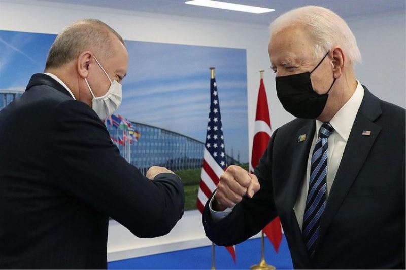 Cumhurbaşkanı Erdoğan ABD Başkanı Biden ile görüştü