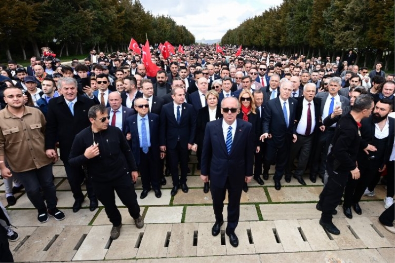 İnce startı Anıtkabir