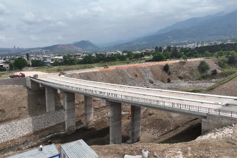 Bursa Balıkdere köprüsünde sona doğru