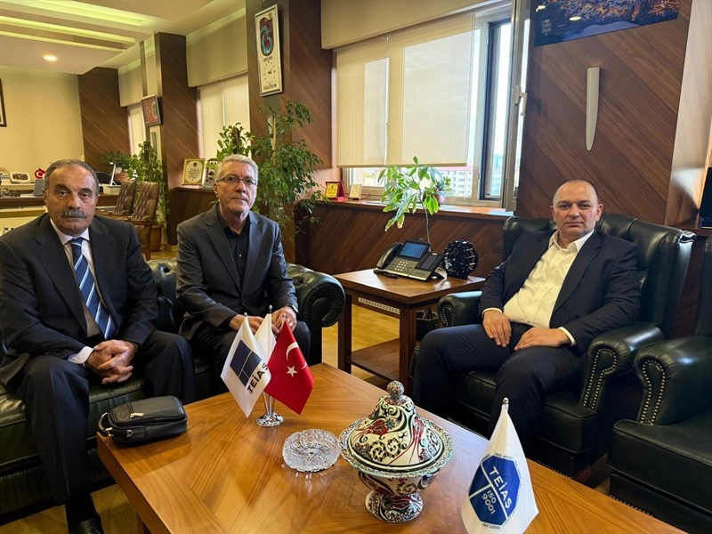 Sırrı Söylemez TEİAŞ Genel Müdürü ile GES Projesini Görüştü