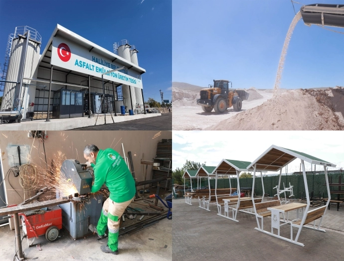 Haliliye Belediyesi Üretim Tesisleriyle Hizmet Kapasitesini Artırıyor