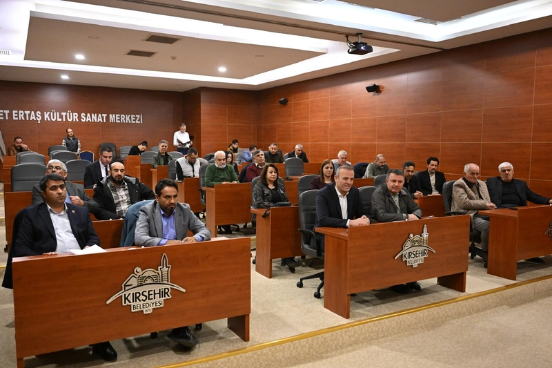 Kırşehir Belediye Meclisi, 2025 Yılının Son Olağan Toplantısını Gerçekleştirdi
