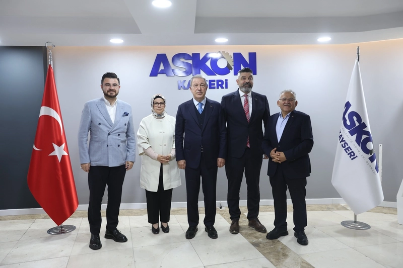 Büyükkılıç ve Akar, ASKON Kayseri Şubesini Ziyaret Etti
