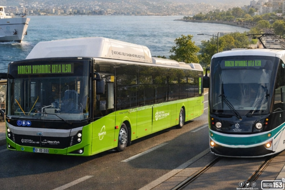 Ramazan Bayramı’nda Kocaeli'de toplu ulaşım ücretsiz