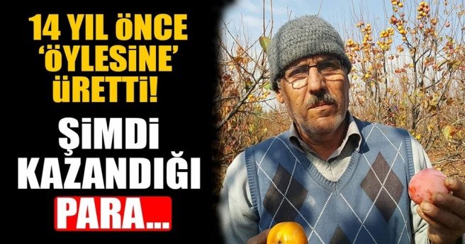 14 yıl önce alternatif olarak üretti şimdi ise...