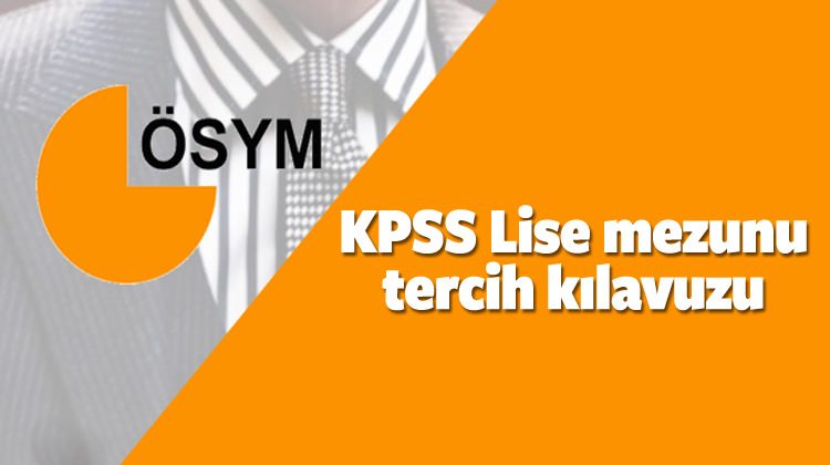 2016 Lise mezunu KPSS tercihleri ve memurluk başvuru sayfası