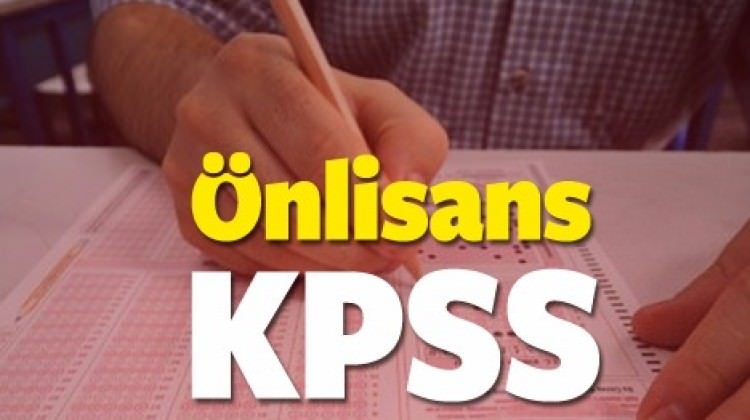 2016 Önlisans KPSS memurluk branş sıralaması