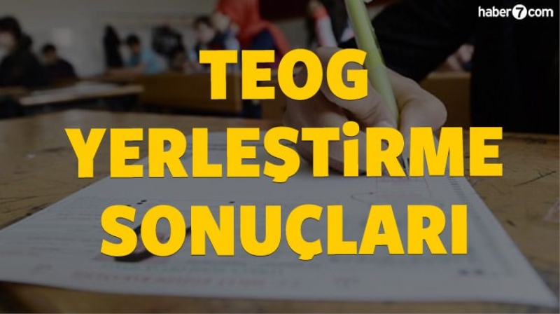 2016 TEOG yerleştirme sonuçları | Resmi Açıklama (meb.gov.tr)