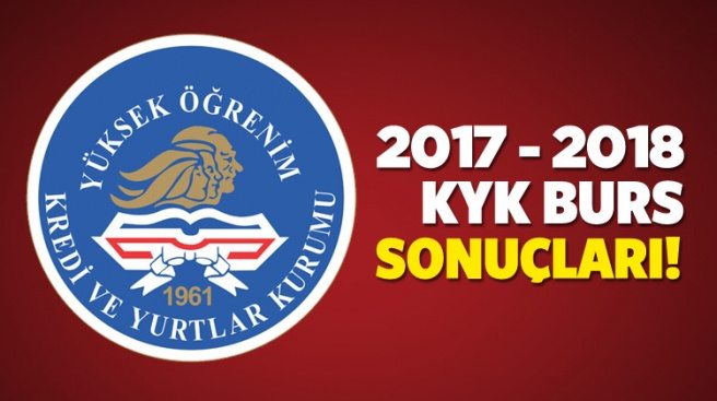 2017 KYK burs sonuçları açıklama tarihi belli mi?