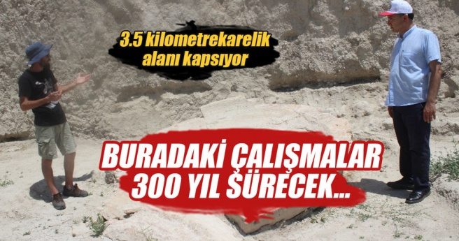 300 yıl devam edecek kazı çalışmaları başlıyor