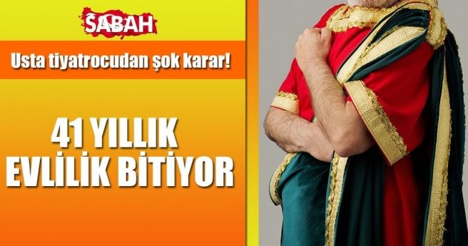 41 YILLIK EVLİLİK BİTİYOR