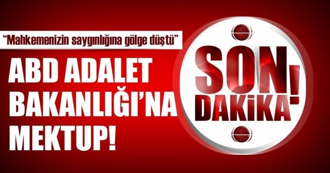 ABD Adalet Bakanı`na mektup