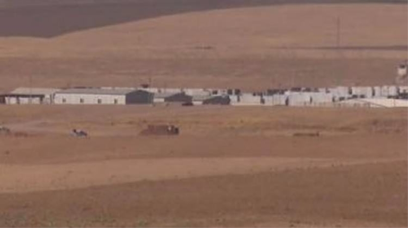 ABD Türk askerinin olduğu yere kamp kuruyor