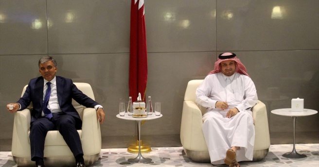 Abdullah Gül `dayanışma ziyareti` için Katar`da