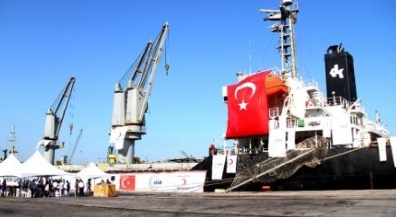 Afrika ülkelerine Türkiye?den 11 ton yardım