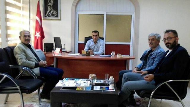 AK Parti Beypazarı İlçe Başkanı Hız`dan Halk Eğitim Merkezine Ziyaret