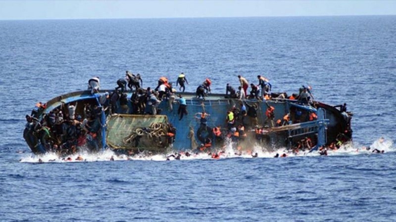 Akdeniz`de bot alabora oldu! En az 57 düzensiz göçmen hayatını kaybetti