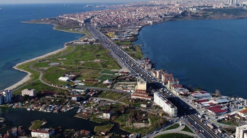 Bakan Karaismailoğlu, Kanal İstanbul`un bire bir ölçeğinde resmini ilk kez paylaştı
