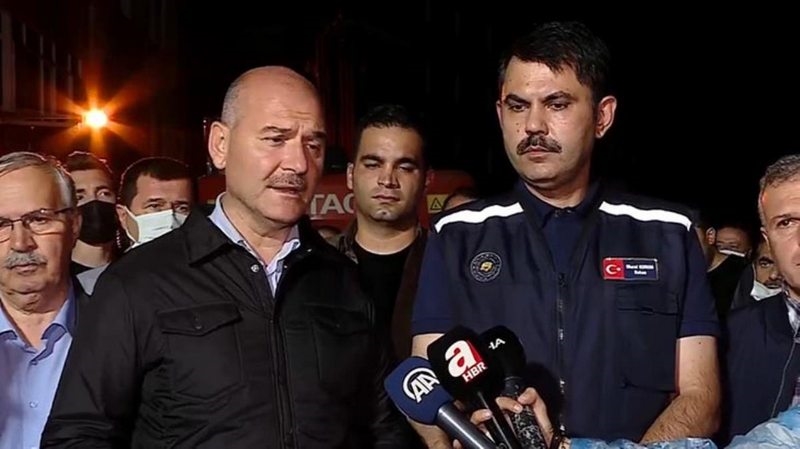 Bakan Soylu, selin yıktığı Bozkurt`ta konuştu: Gördüğüm en ağır sel felaketi, Dereli`deki felaketin 5 misli