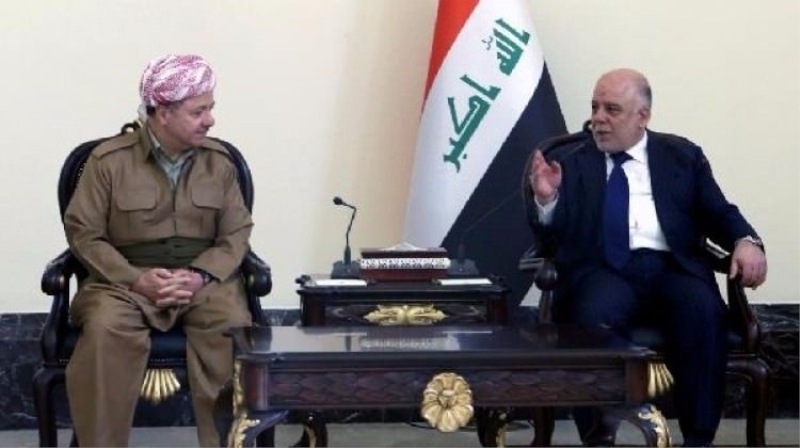 Barzani ve İbadi Bağdat'ta bir araya geldi