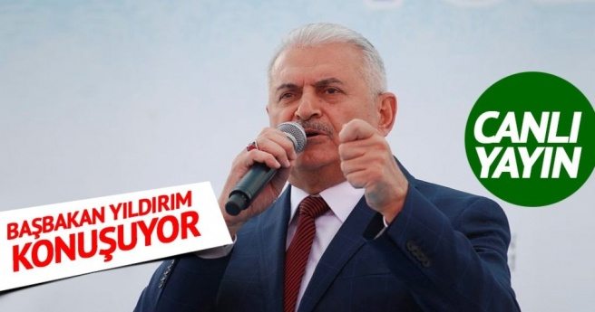 BAŞBAKAN BİNALİ YILDIRIM TBMM`DE KONUŞUYOR