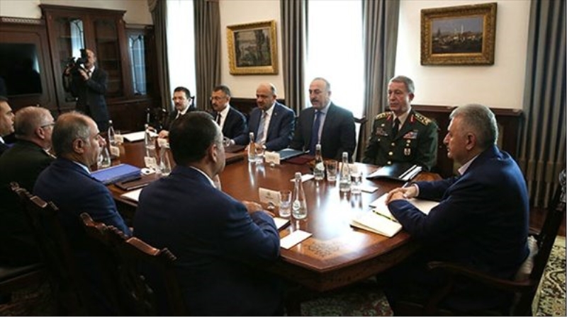 Başbakanlıkta Güvenlik Toplantısı