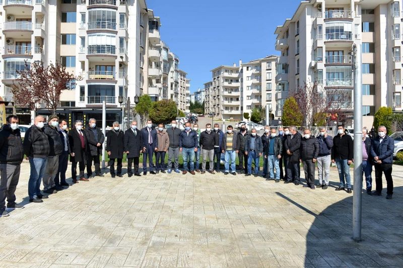 Başkan Yüksel apartman görevlileri ile kahvaltıda bir araya geldi