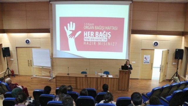 Beü`den `Organ Bağışı Bir Yaşam Bağışıdır` Konulu Konferans