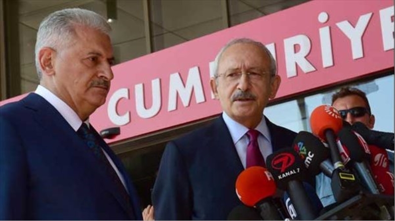 Binali Yıldırım Kılıçdaroğlu görüşmesinden ortak açıklama