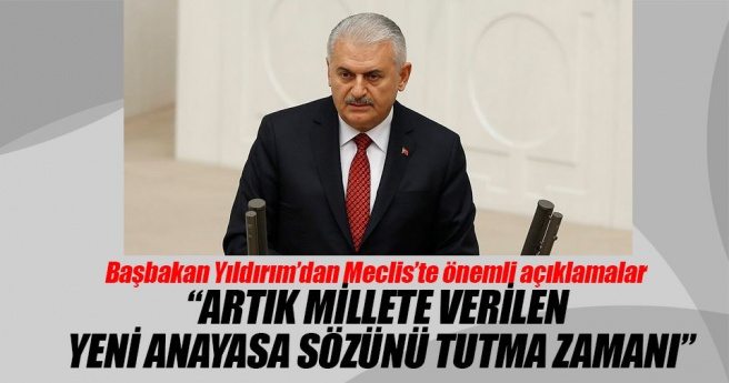 Binali Yıldırım konuşuyor