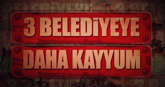 Bitlis`teki 3 belediyeye görevlendirme!